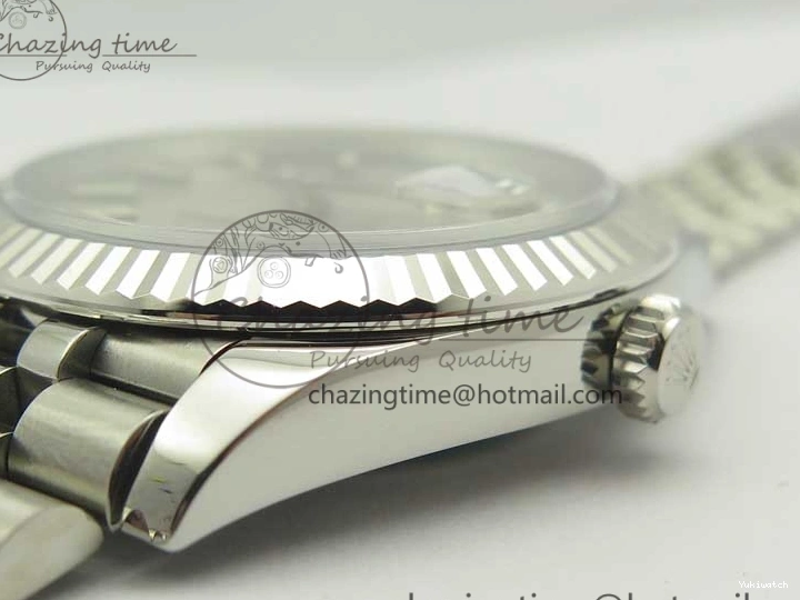 Best A3235 Dial 1:1 126334 41 SS V2 Jubilee Markers Stick Clone Silver REF on Bracelet DateJust Edition 0512